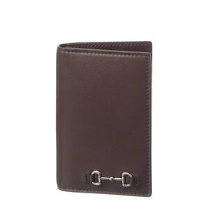 Gucci Horsebit Leather Wallet, Brown